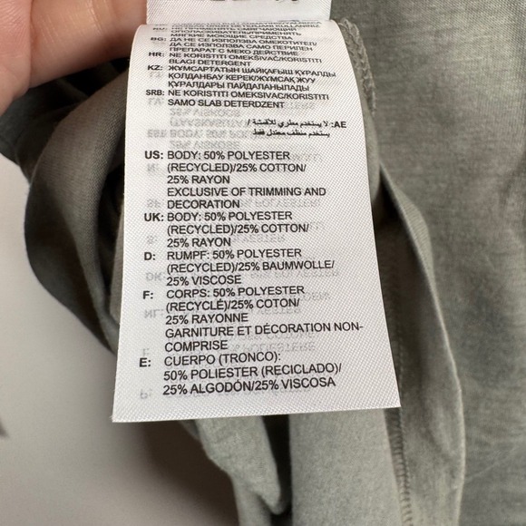 Adidas Indiana Hoosiers Long Sleeve T-Shirt‎ Men's XL Gray NCAA College New - Picture 4 of 6